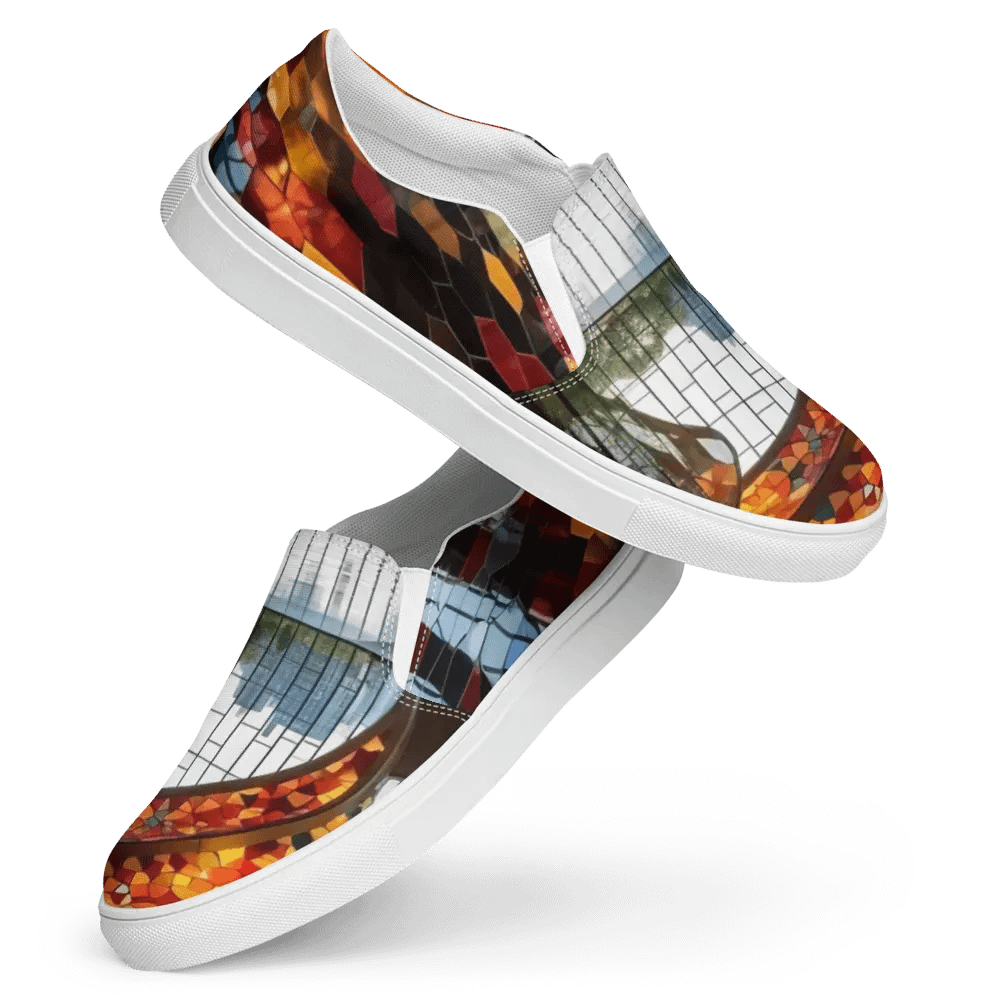 Stained Glass Symphony Slip-Ons product image (12)