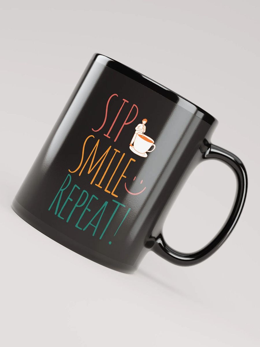 "Sip. Smile. Repeat." Mug product image (7)