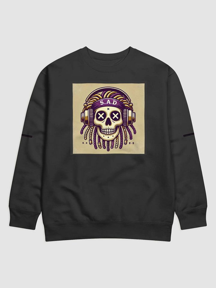 Purple Japanese Text Unisex Sweatshirt product image (1)
