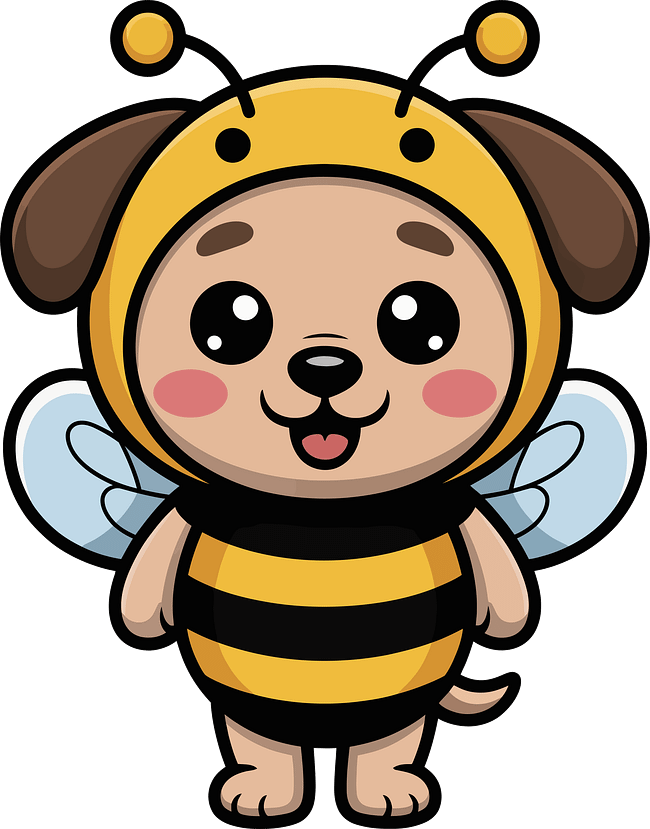 Bee Mine Pup