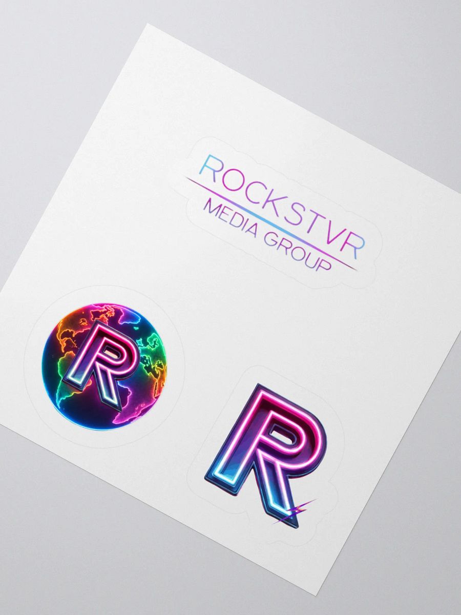 NEW ROCKSTVR Media Group Logo Stickers product image (2)