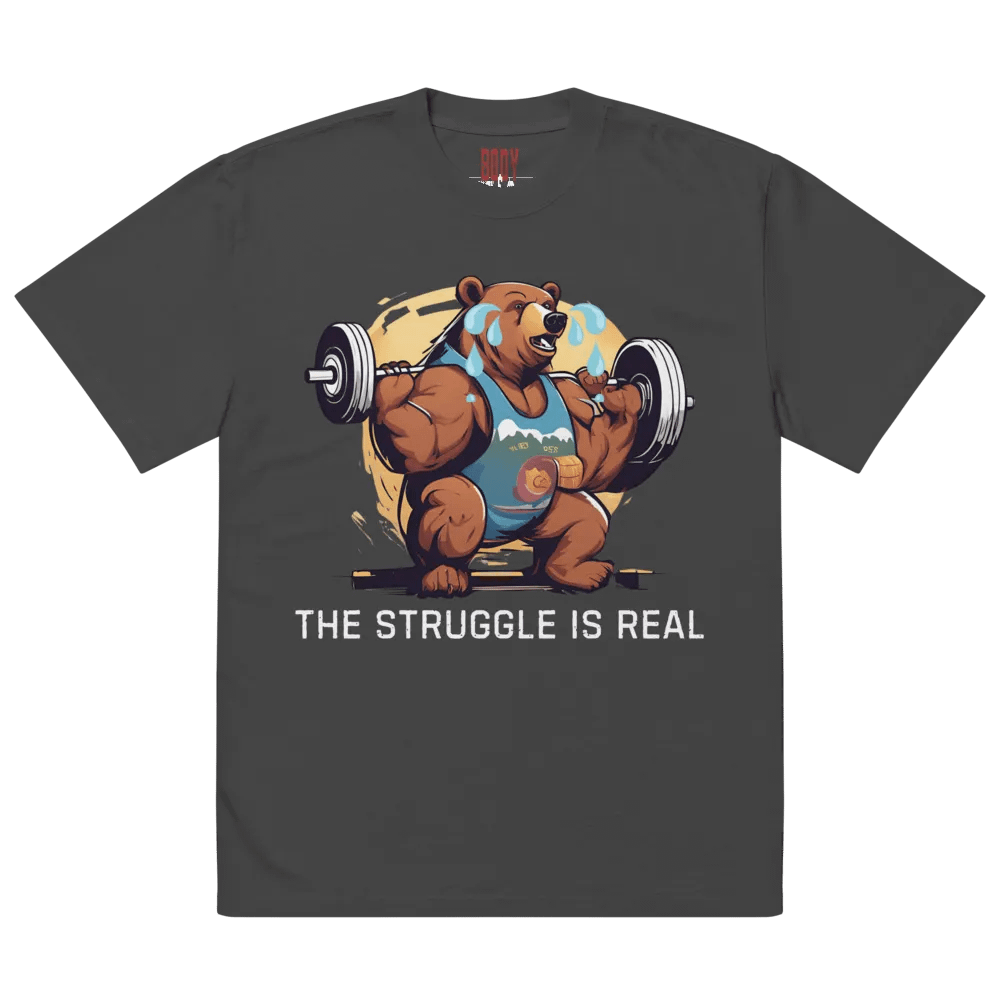 The struggle is real unisex faded T-shirt product image (12)