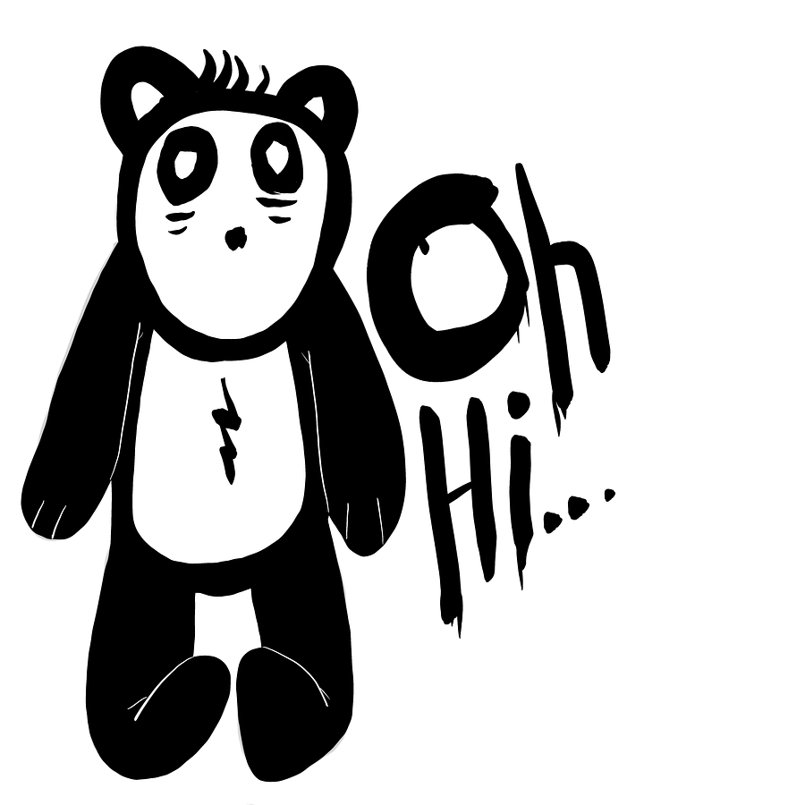 Pat the Panda "Oh Hi.." Coffee Mug product image (3)