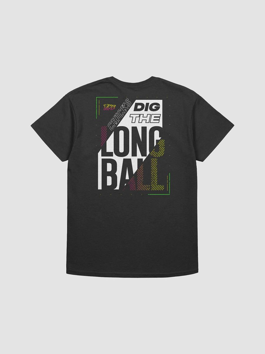Chicks Dig The Long Ball Heavy Weight Tee product image (3)