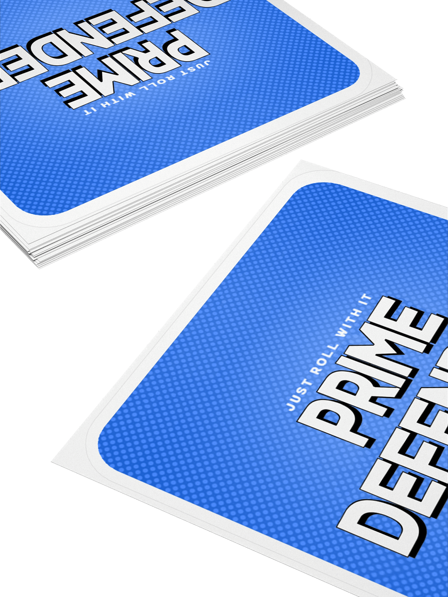 Prime Defenders Sticker Logo product image (4)