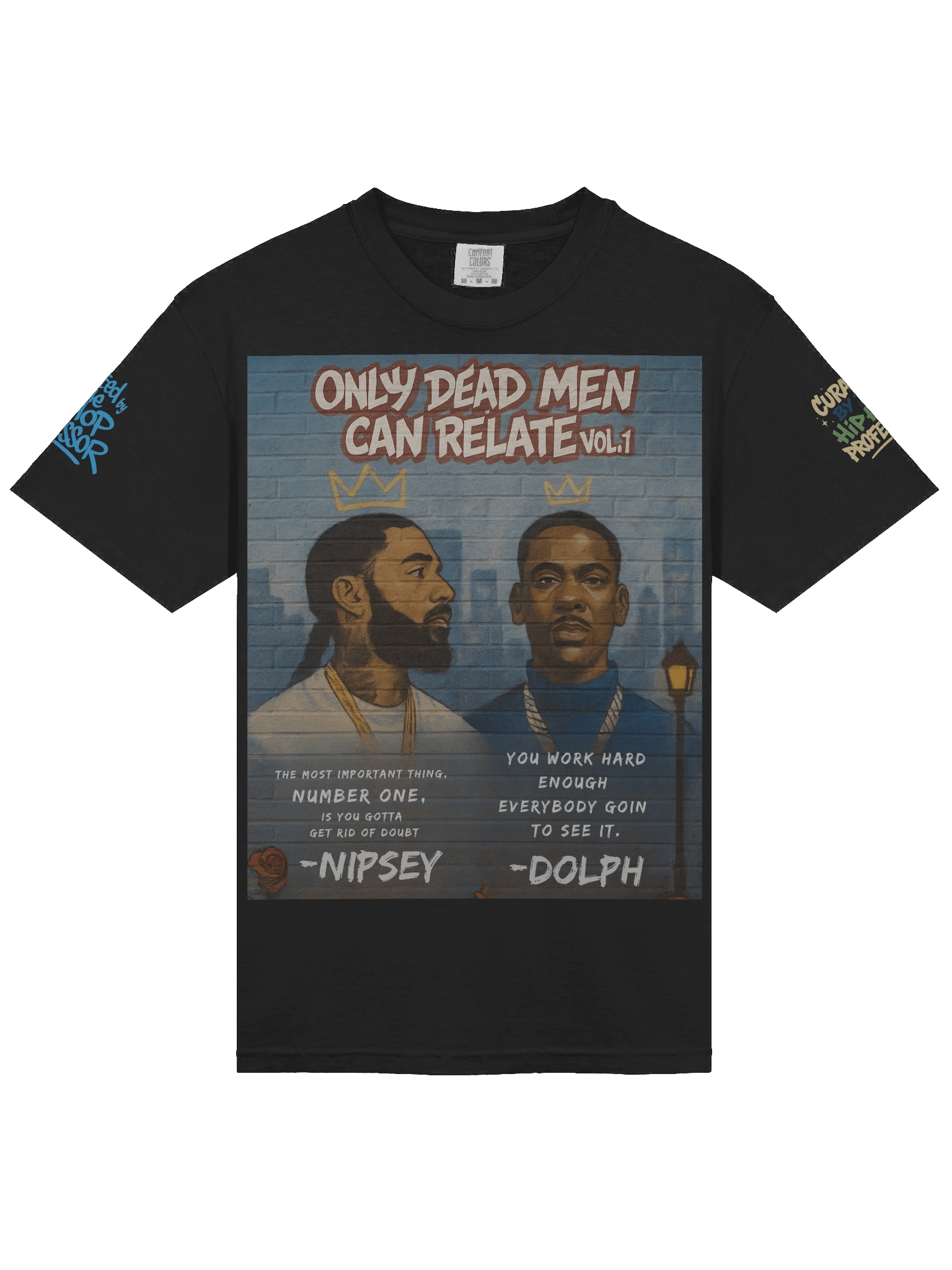 The Hip Hop Professor mixtape mural Graphic T-Shirt product image (28)