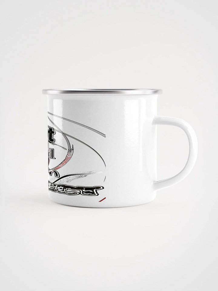 Fight Hard Earn Respect - Enamel Mug product image (1)