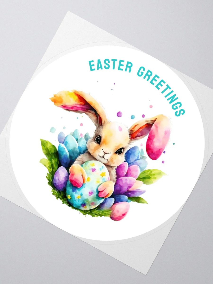 Little Egg Painter Bunny Easter Greetings product image (3)