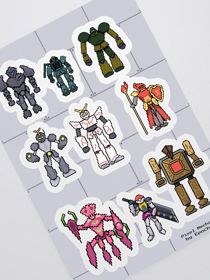 Pixel Mecha Sheet - Series 1 product image (1)