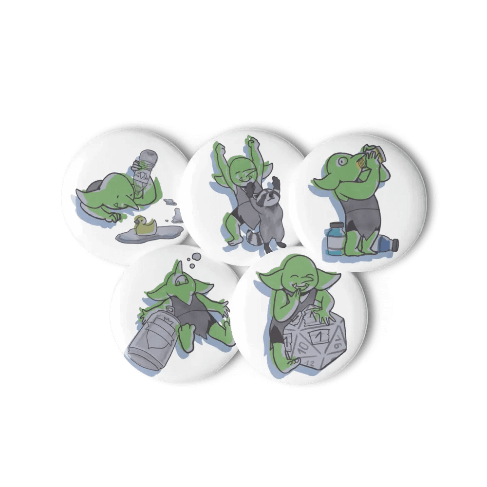 Goblin Pins (Set of 5) product image (6)