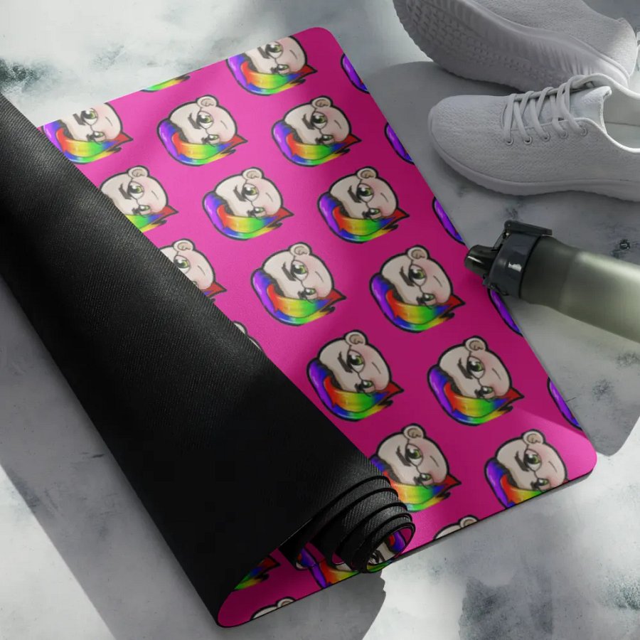 Hybrid Pride Yoga Mat (Pink) product image (5)