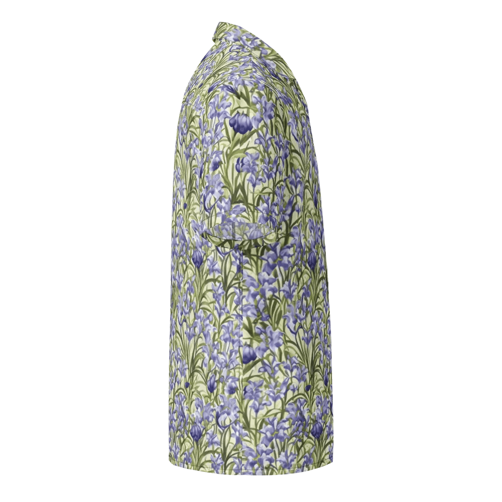 Floral Pattern Bluebell Flowers Hawaiian Shirt product image (4)
