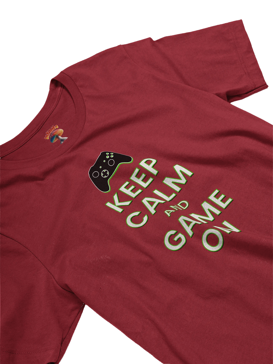 KEEP CALM AND GAME ON XB T-SHIRT product image (3)
