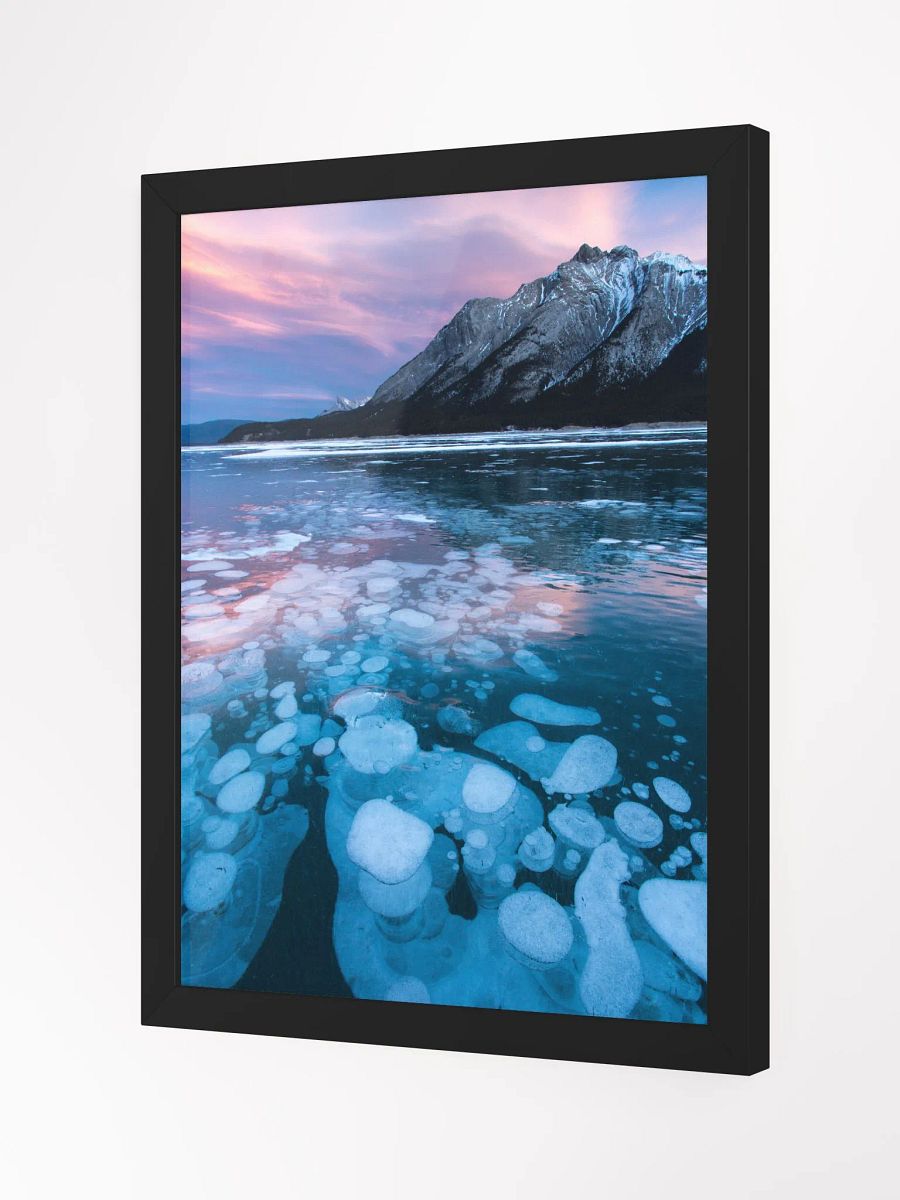 Abraham Lake Sunrise - Fine Art Print - Framed product image (2)
