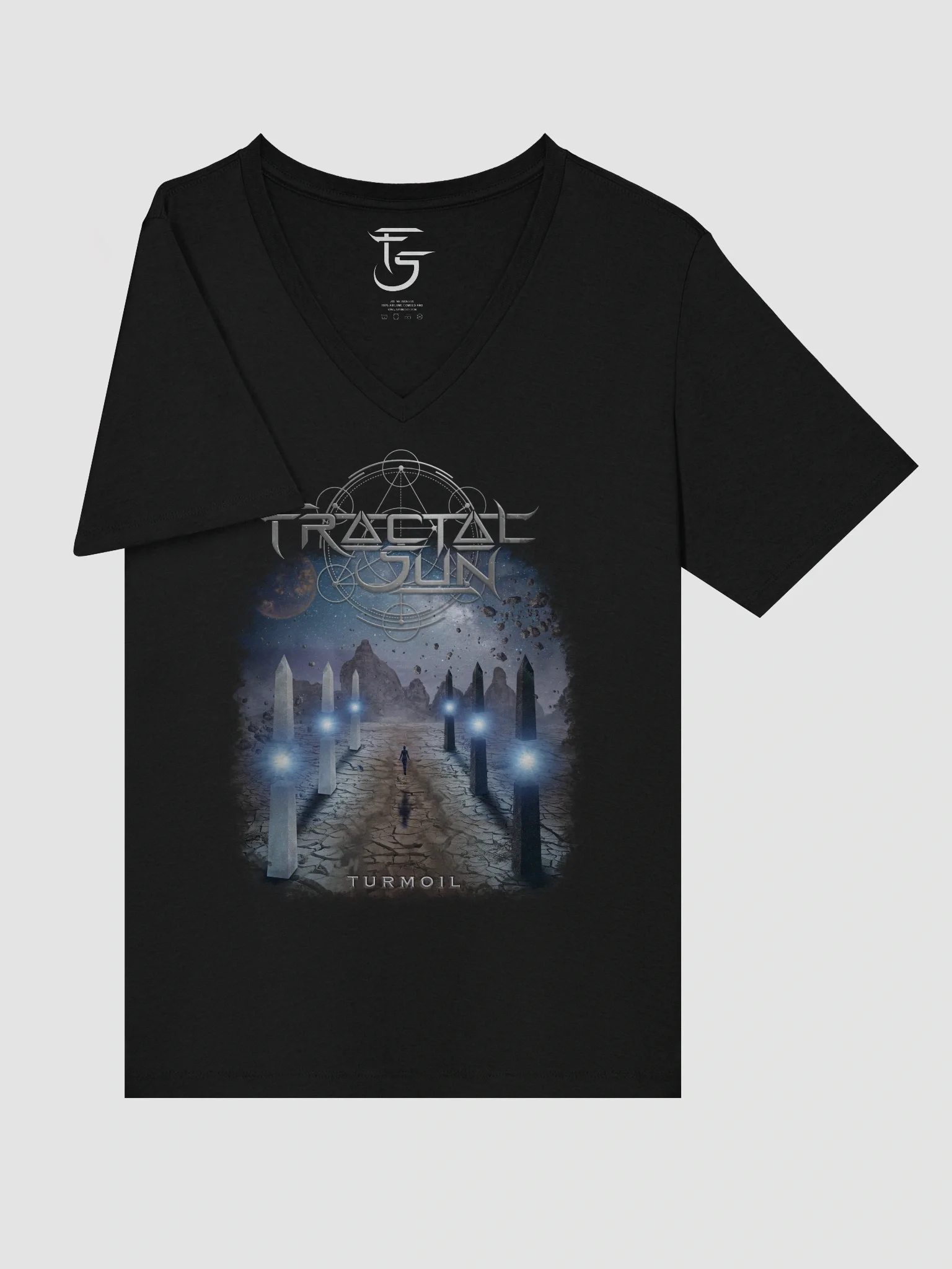 Turmoil Women's Relaxed V-Neck T-Shirt product image (15)