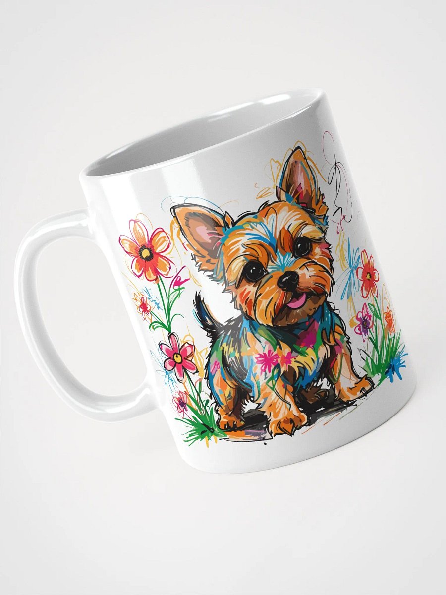 Scribbles Yorkshire Terrier 6 , Mug product image (6)