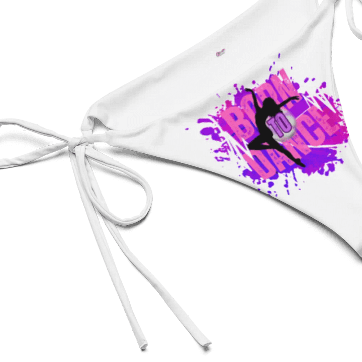 Born to Dance Her Silhouette String Bikini Bottoms product image (2)
