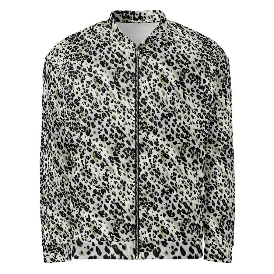 Green Leopard Bomber Jascet product image (1)