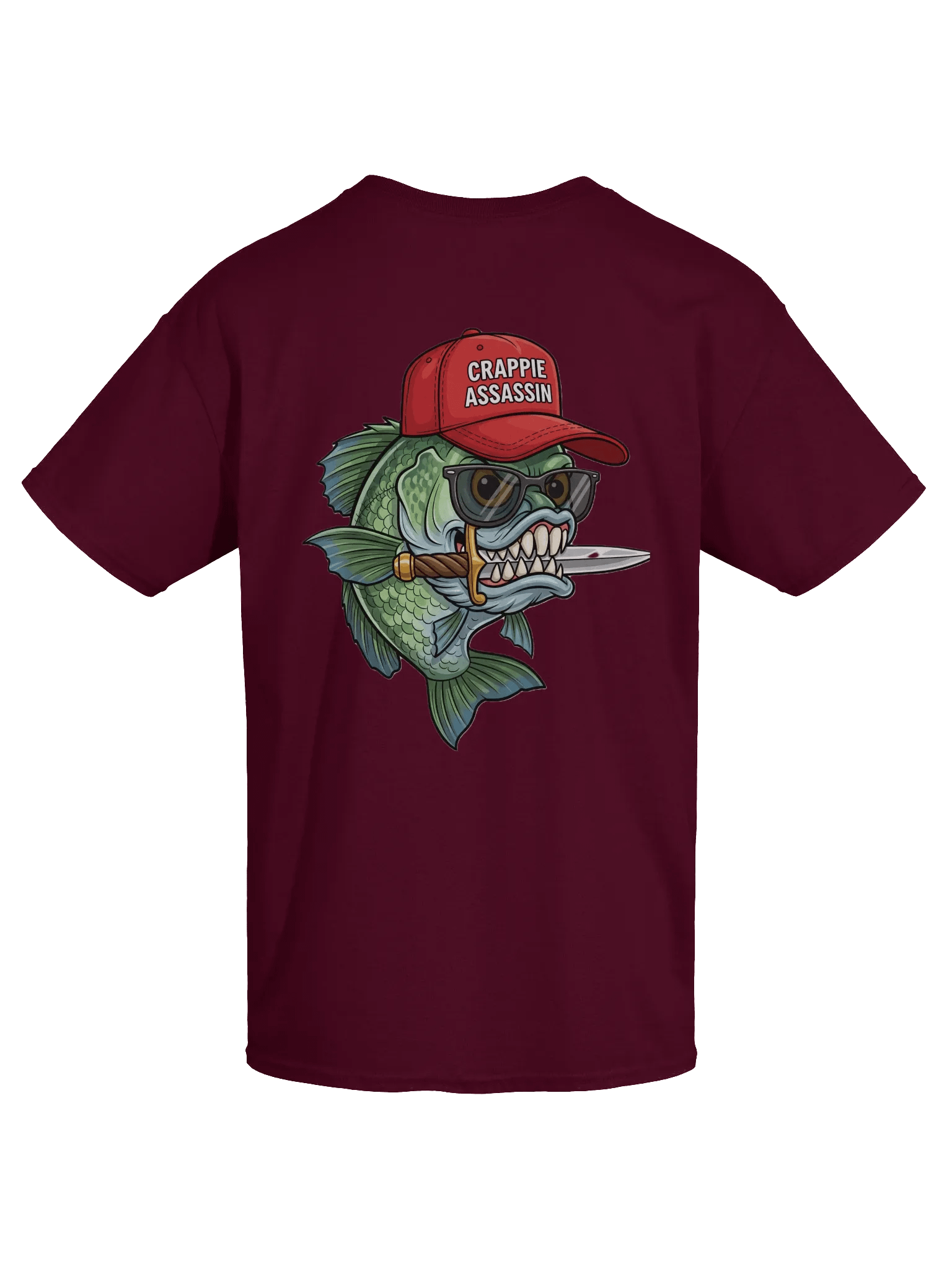 Crappie Assassin Fishing Vibes T-Shirt product image (1)