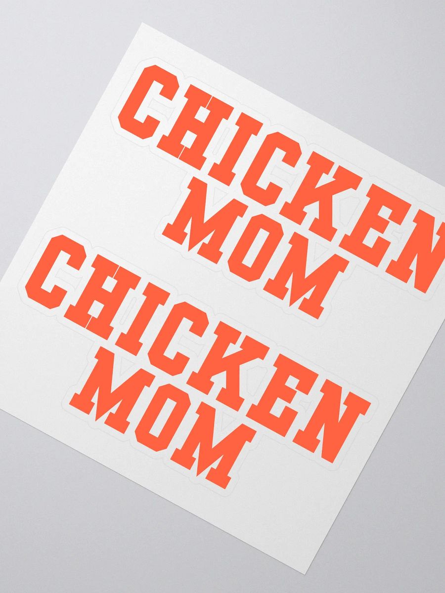 CHICKEN MOM Stickers - 2 pack product image (2)