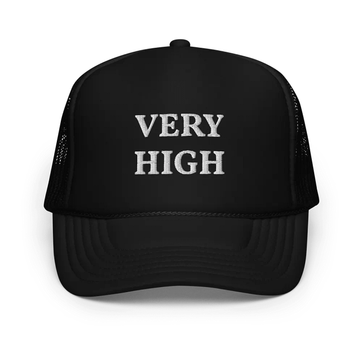 Very high - Embroidered Trucker Cap Hat product image (1)