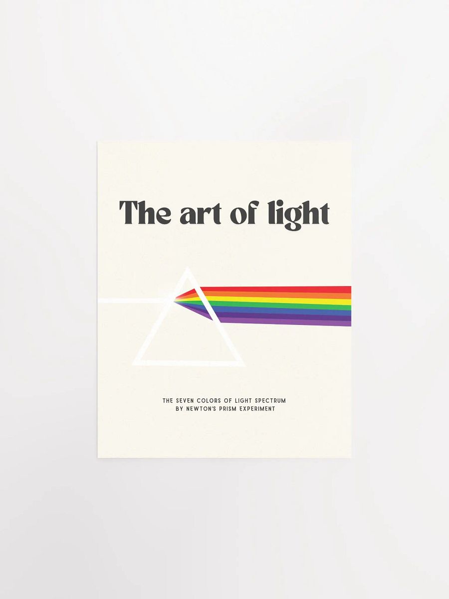 The Art of light - Enhanced Matte Paper Poster product image (1)