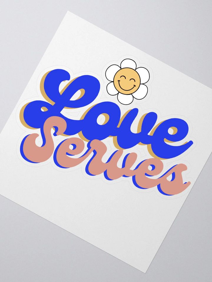 Love Serves Sticker [Limited Time] product image (2)