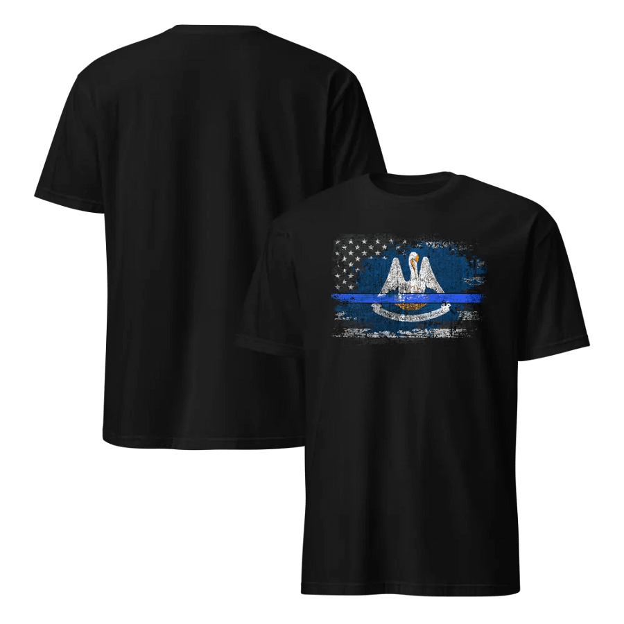 Louisiana Thin Blue Line Flag product image (6)