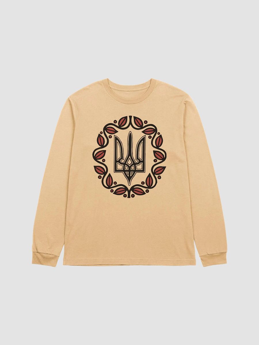 Ukrainian People's Republic Emblem (1918) Long Sleeve Color product image (1)