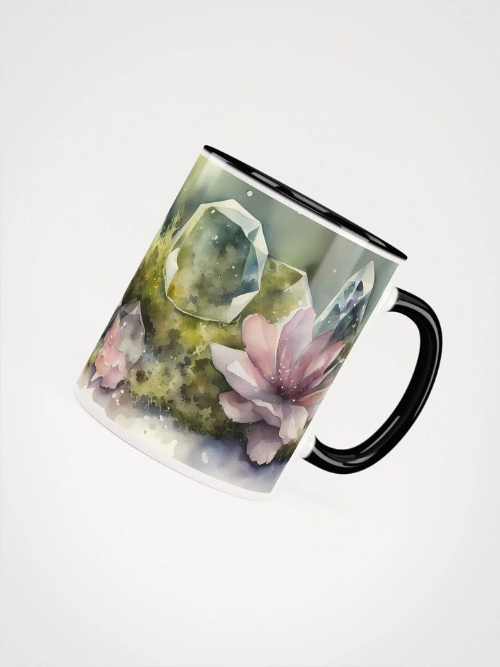 Mossy Crystals, Ceramic Mug with Color Inside product image (1)