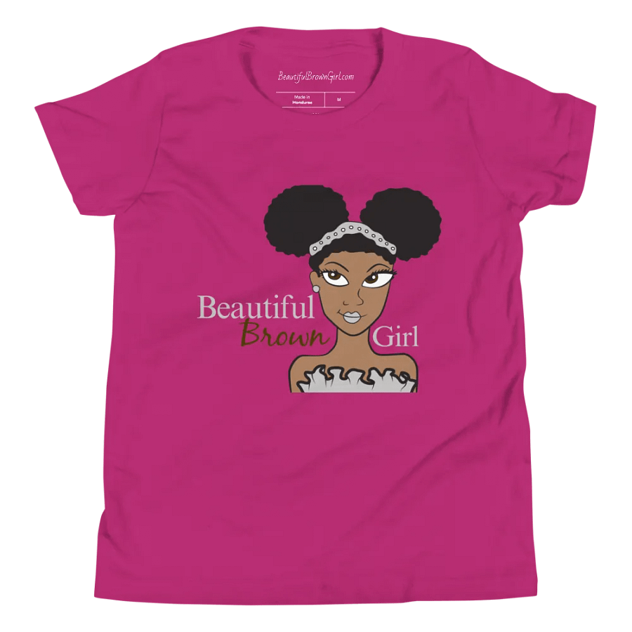 Beautiful Brown Girl Youth Tee - Cocoa product image (1)