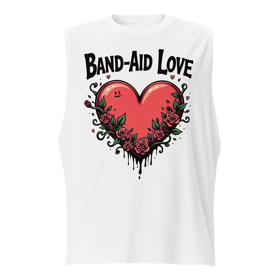 Band-Aid Love Heart Muscle Tank product image (1)