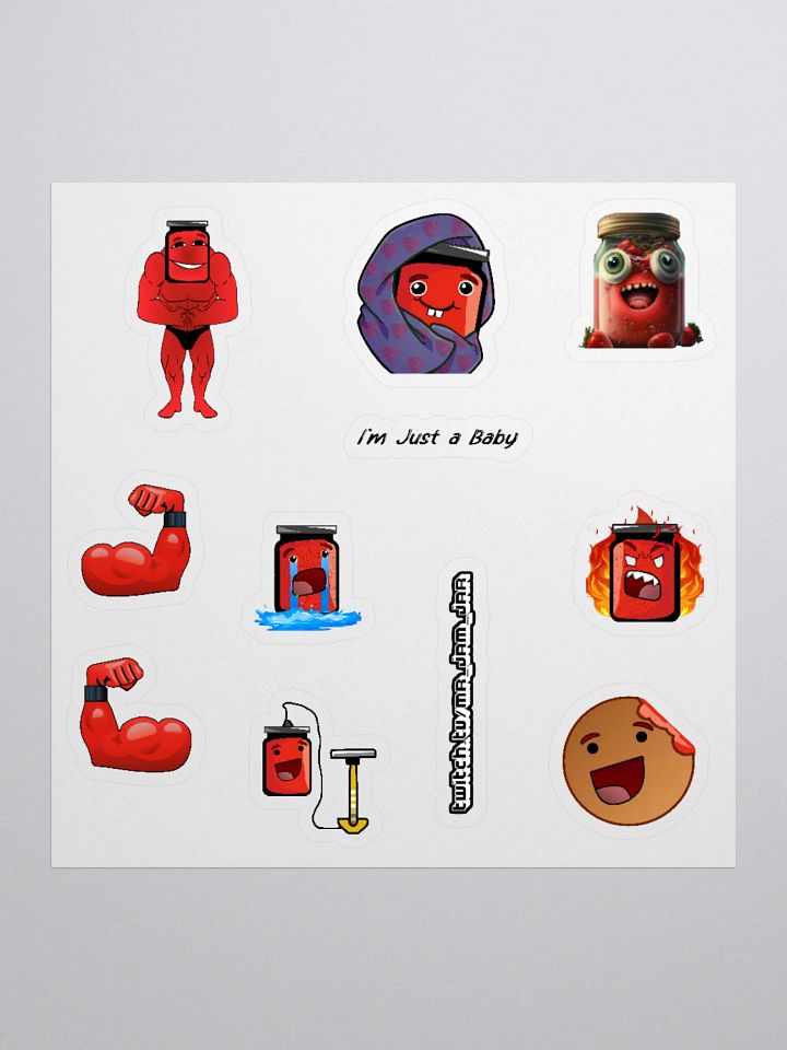 Assorted Jars Sticker Set #2 product image (2)