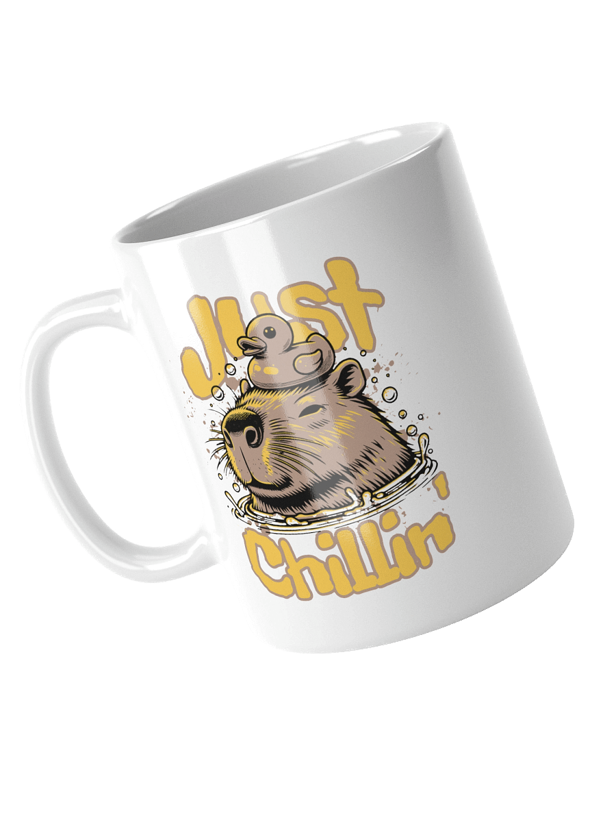 Just Chillin | White Glossy Mug product image (11)