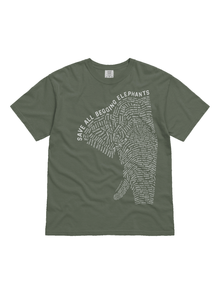 Save All Begging Elephants - Light Grey product image (1)