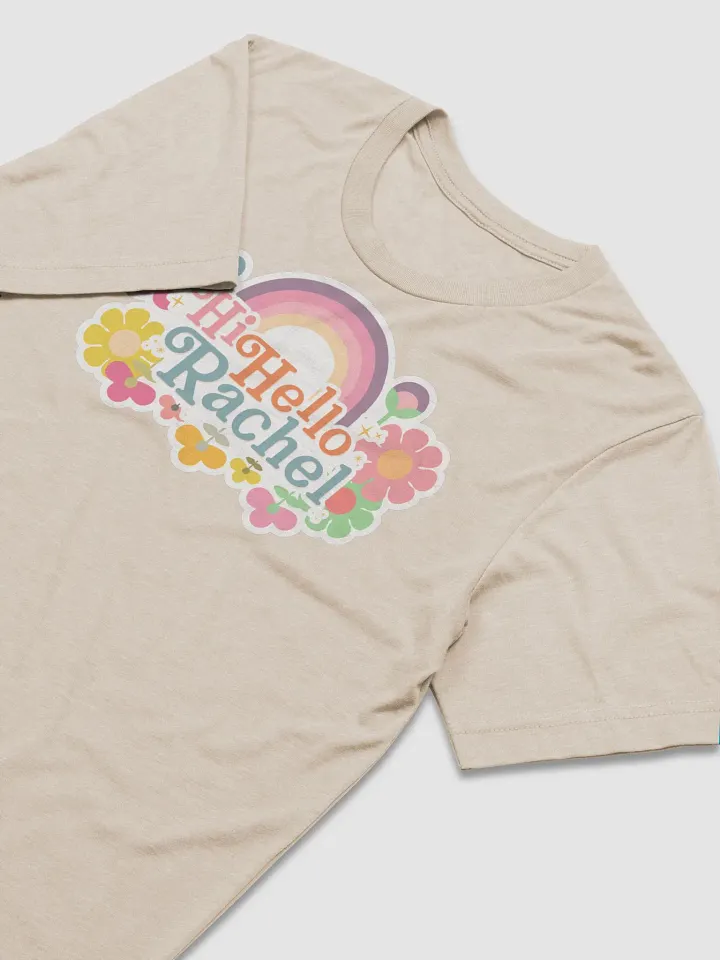 Hi Hello Rachel Unisex Tri-Blend T-Shirt product image (1)
