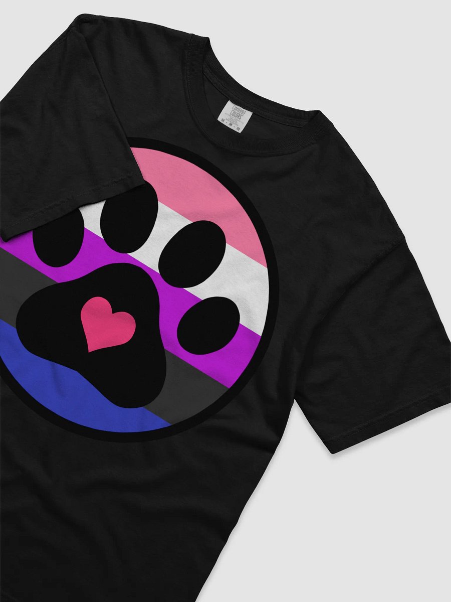 Pride Paw Shirt - Genderfluid product image (3)