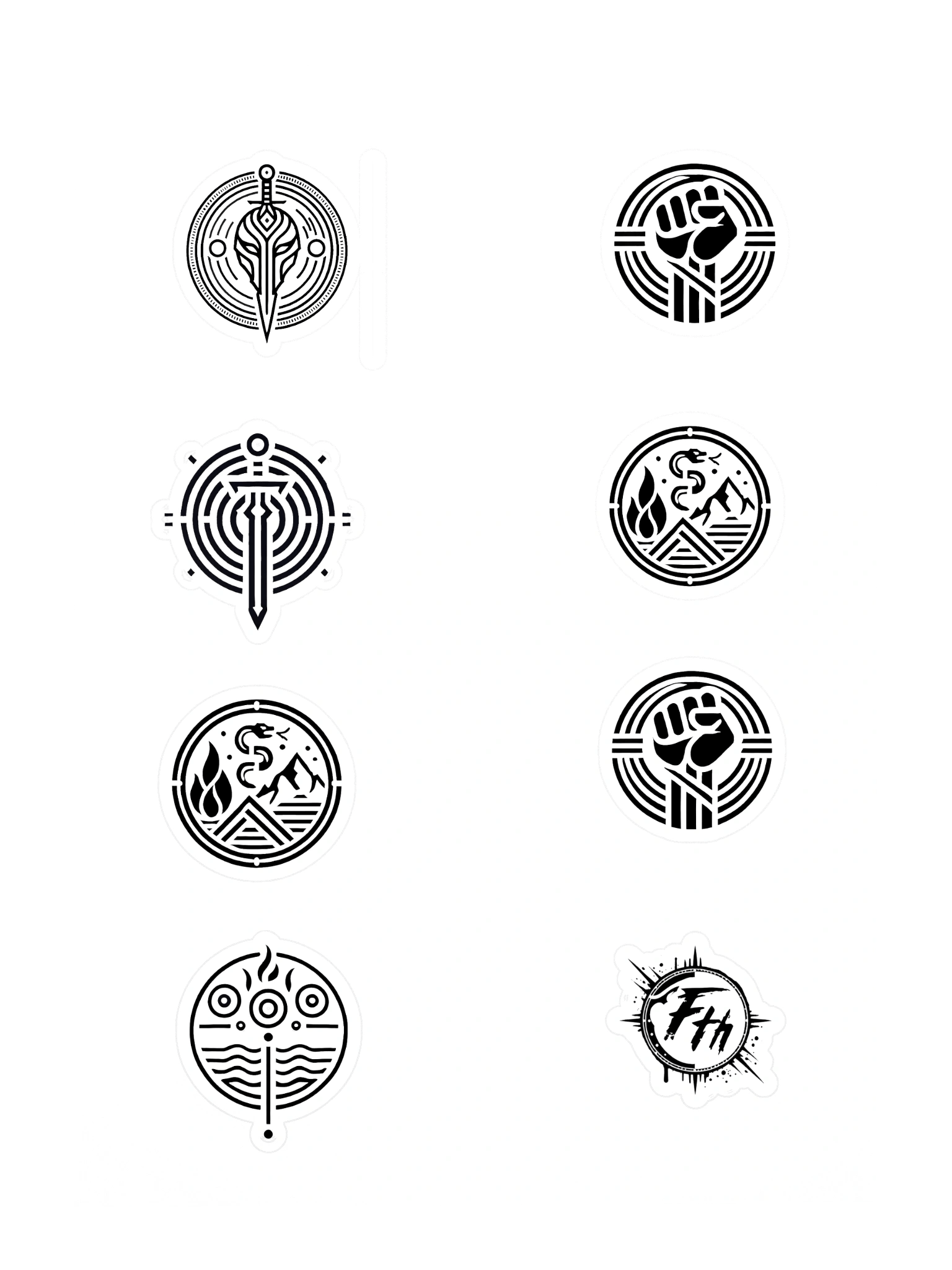 Heroic Path Sticker Collection Set product image (3)
