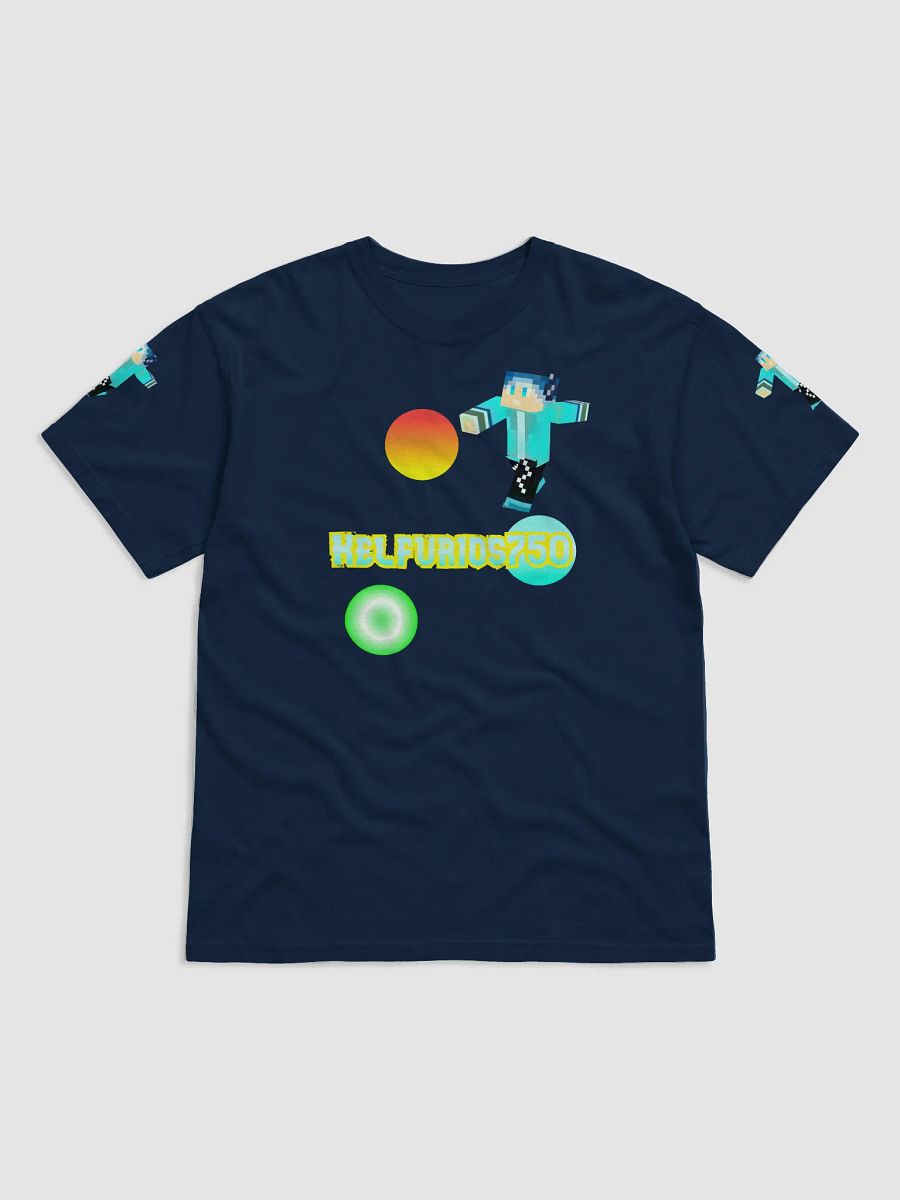 👕 Kelfurios750 Pixel Blue Gamer T-shirt product image (1)