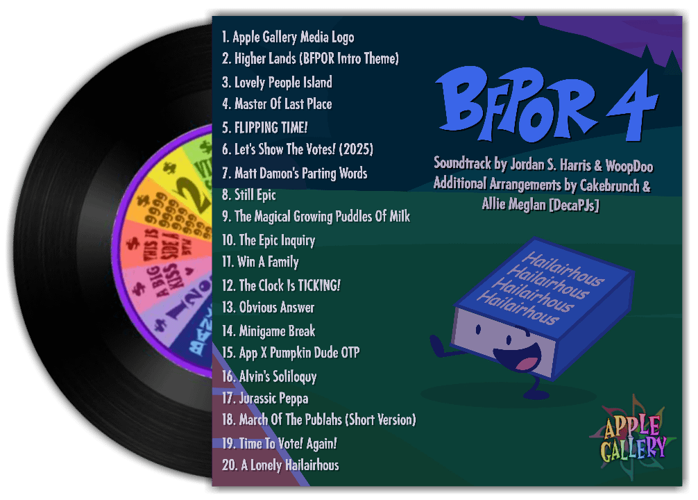 BFPOR 4 Original Soundtrack 7" Lathe Cut Vinyl product image (2)