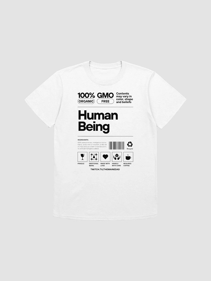 100% Human White T Discount product image (1)