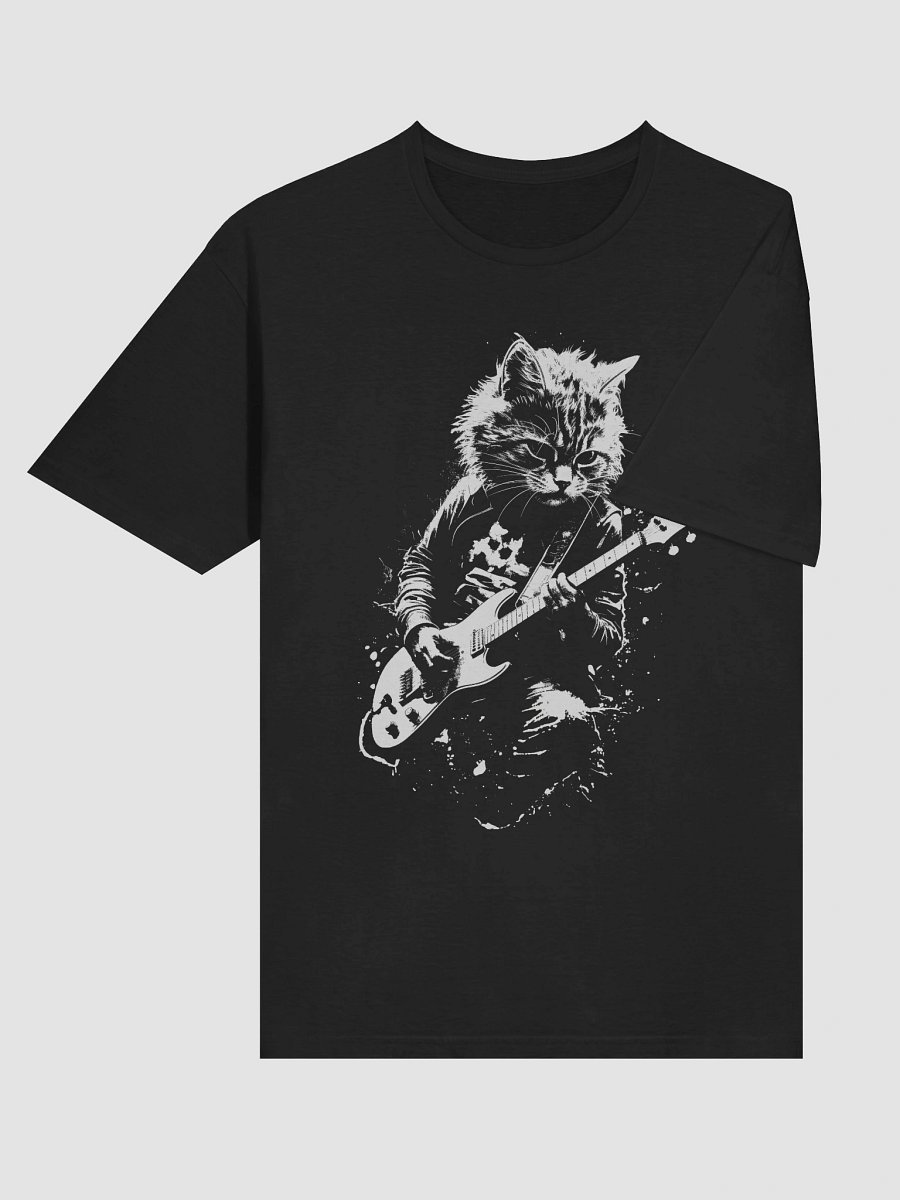 Cat Playing Guitar Tee (03) product image (46)