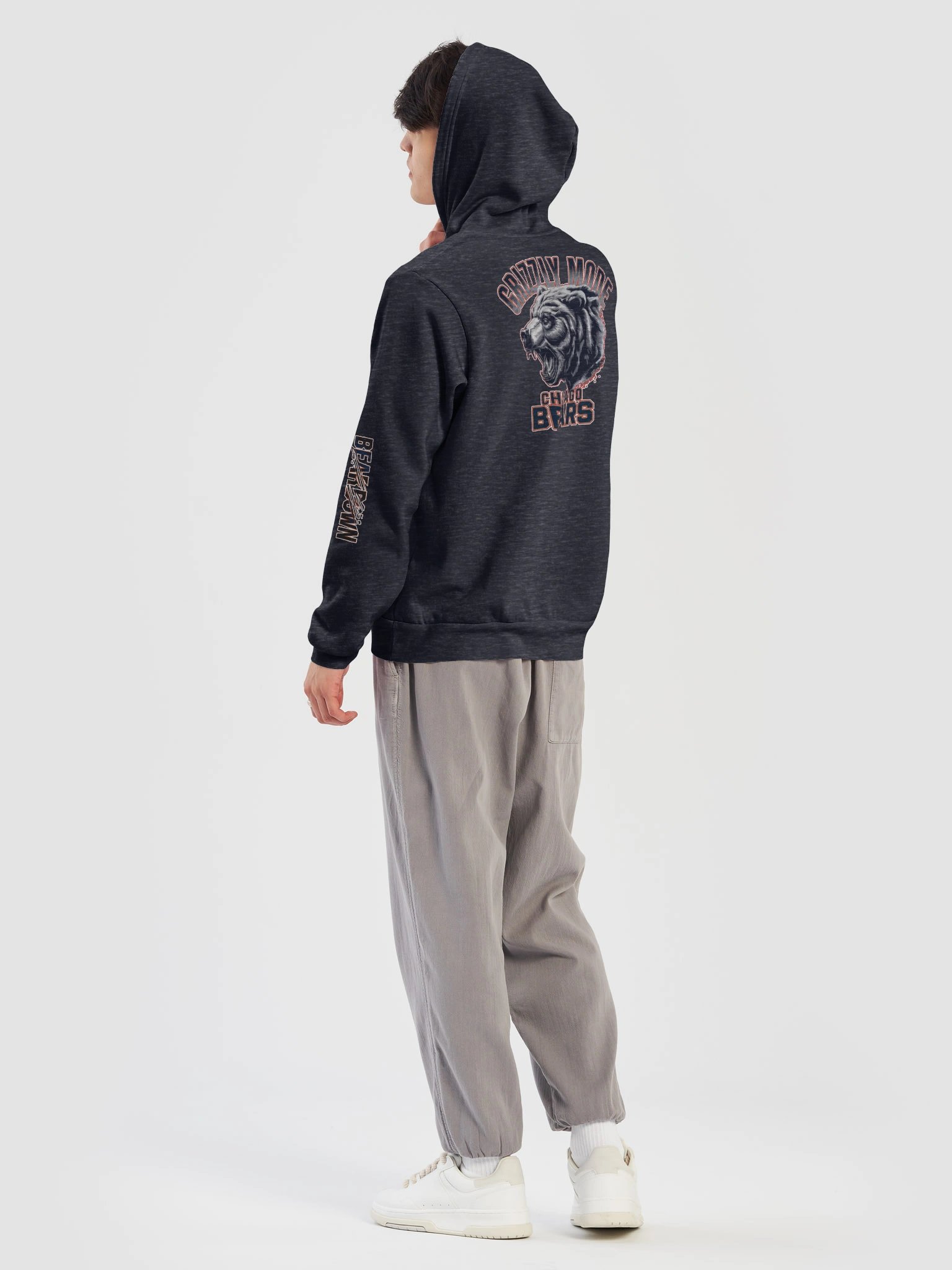 "Grizzly Mode" Chicago Bears Hoodie | Chicago Bears | NFL Home Locker product image (32)