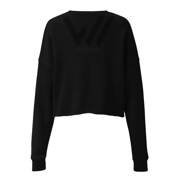 WorldWide Bella+Canvas Women's Fleece Crop Sweatshirt product image (1)