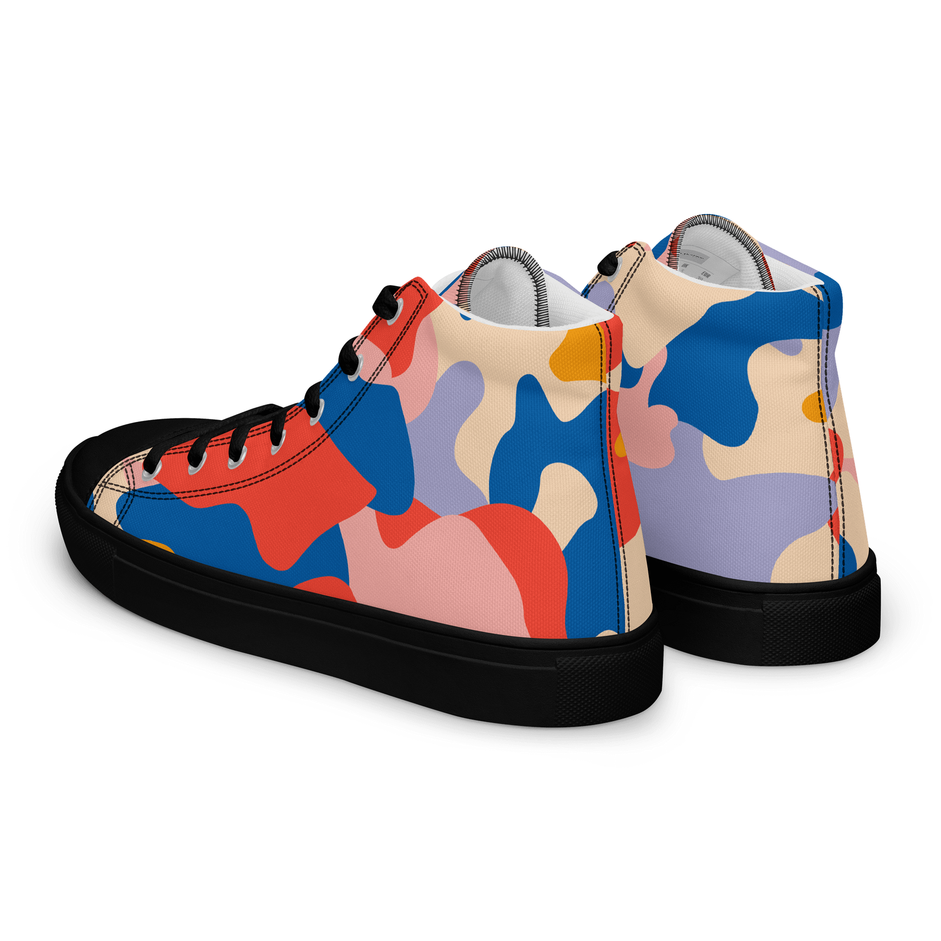 Colorful Chaos Women's High Tops product image (8)