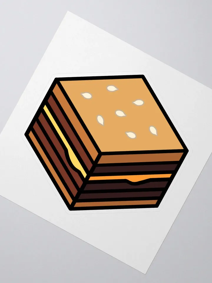 Chunks Cheeseburger Sticker product image (2)