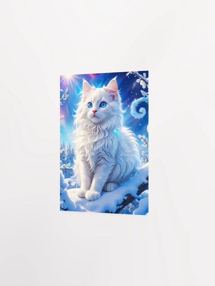 The Fluffiest Winter Kitten Poster product image (4)