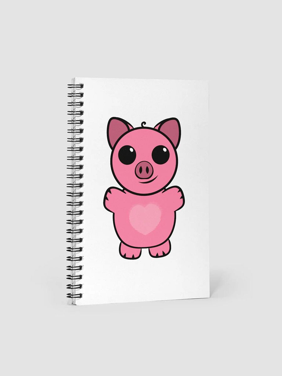 Squiggly Heart Spiral Notebook product image (2)