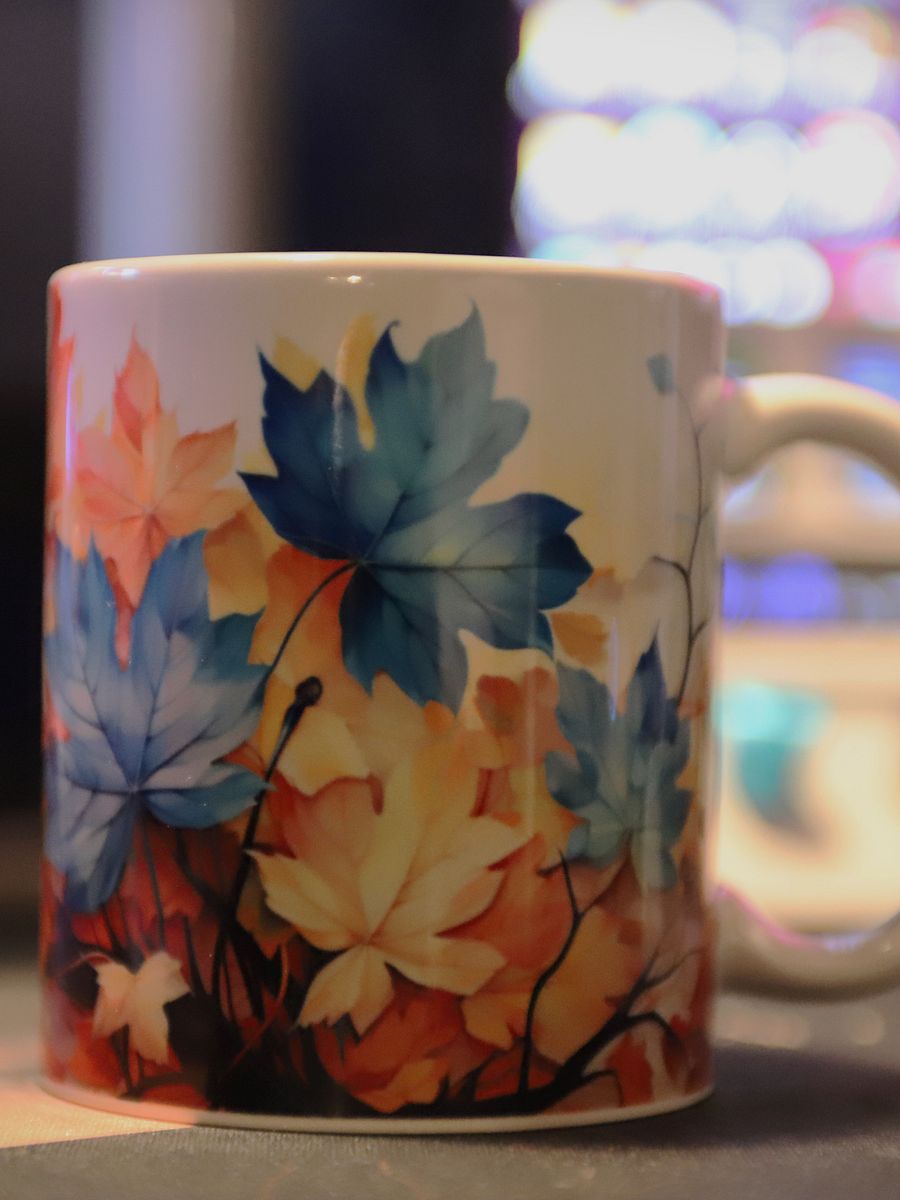 Autumn Leaves 11oz Coffee Mug – Vibrant Fall-Themed Ceramic Cup for Coffee, Tea, or Hot Cocoa – Perfect Seasonal Gift for Nature and Autumn Lovers product image (5)