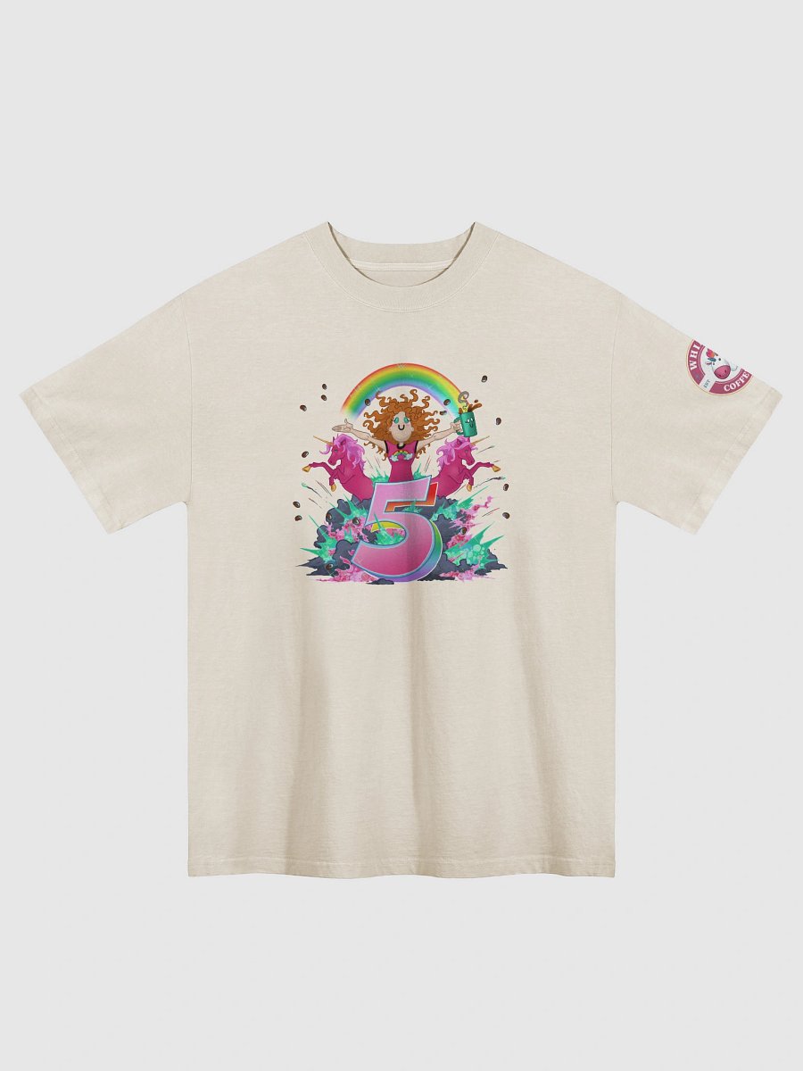 LadyAm5Years Oversized Faded Tee product image (31)